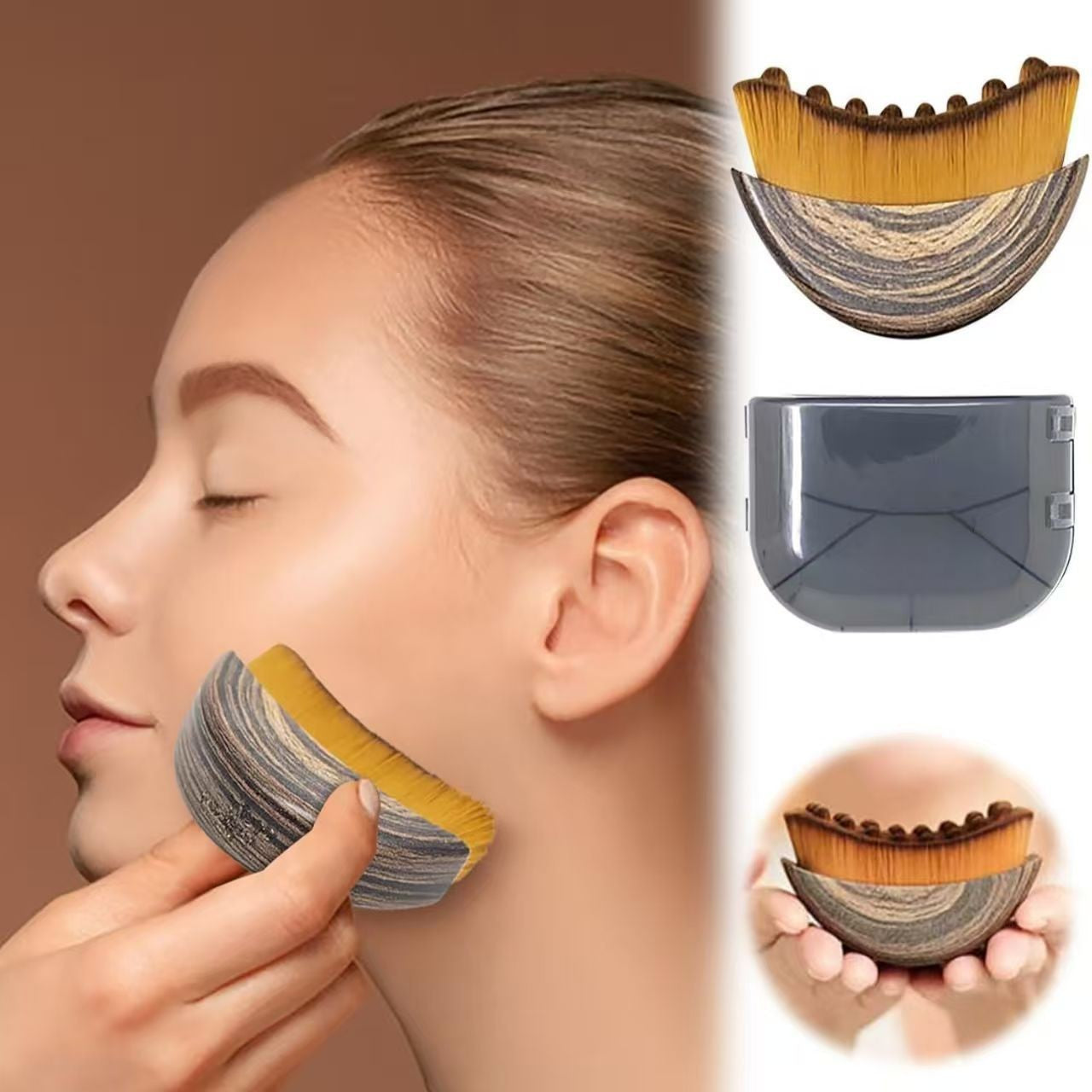Soft Bristle Facial Massage Brush
